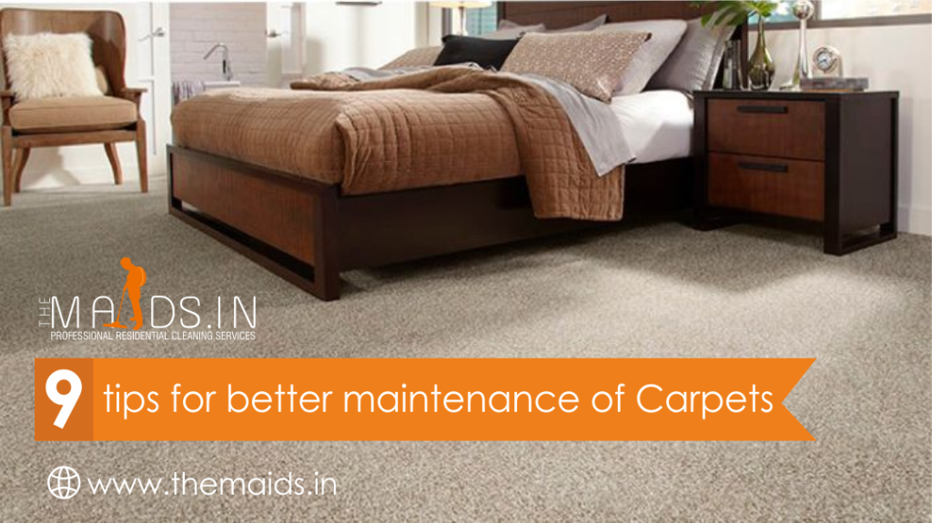 9 Tips Carpets maintenance